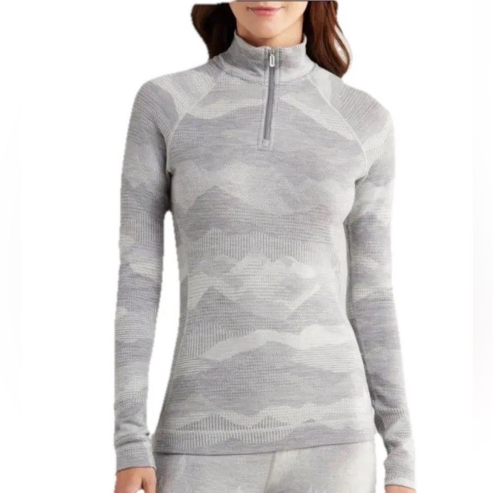 Smartwool Classic Thermal 100% Merino 1/4 Zip XS NWOT